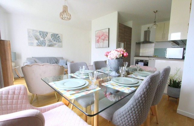 Ideal apartment for 6 travelers Val d'Europe Disneyland BOURBON3