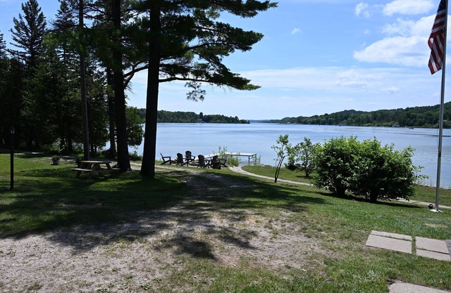 IDEAL LOCATION @ THE NARROWS ON SOUTH LAKE LEELANAU W/DOCK.nPerfect Sunsets