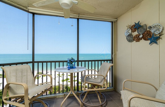 Ideal Virtual Workplace, pool, and direct view of the Gulf at the Riviera Club