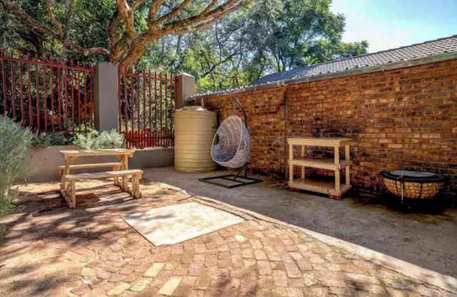 Idyllic getaway surrounded by lush greenery on the outskirts of Pretoria.