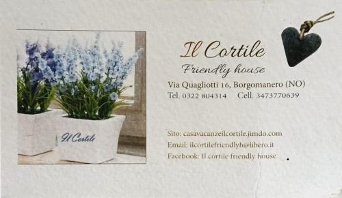 Il Cortile Friendly House