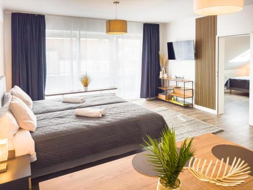 ImmoStay Waterfront Apartments - Balkon über Bremen & Parking