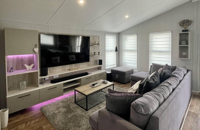 Impeccable 3- bed luxury Lodge in Camber Sands