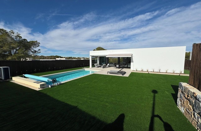 In Lascolinas, one off the most beautiful golf course, a new hypermodern house