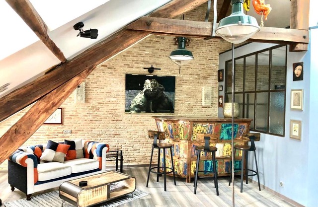 In Sarlat Luxury Rentals, Medieval Center - Loft Stella Matutina -2p-ascenseur-climatisation