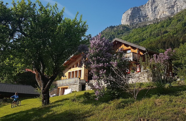 In the heart of nature, at the foot of Parmelan