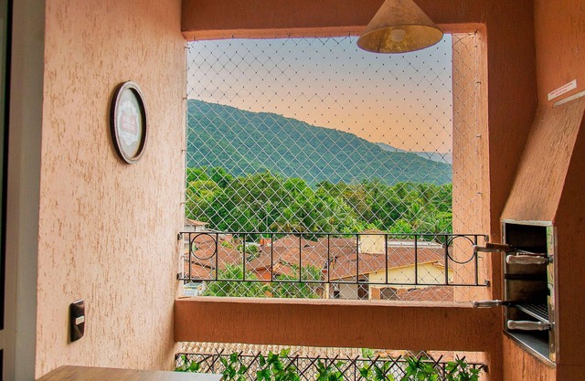 Incrível Apto com piscina e churrasq em Ubatuba/SP