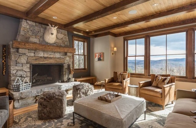 Incredible, brand new slopeside construction in Vermont's charming Mad River Valley.