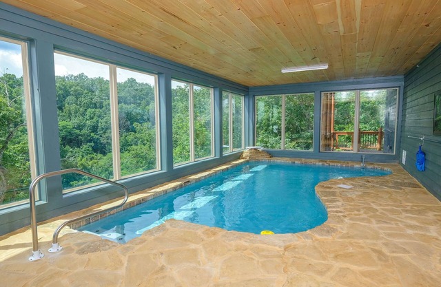 Indoor Pool & Home Theater! - Big Forest Retreat