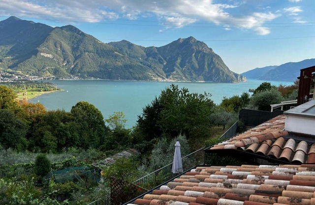 Iseo Lake Villa con vista lago e piscina