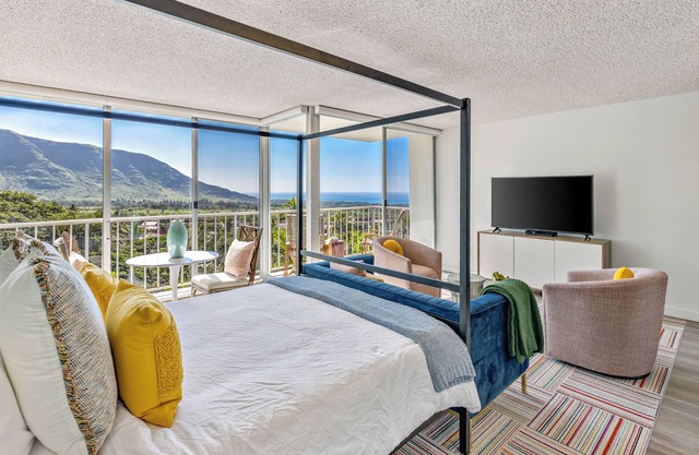 Island's EndnA stunning home in the sky with a view of paradise