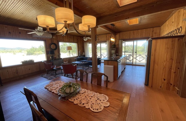 Juniper, a quiet cabin retreat in the heart of the hill country.