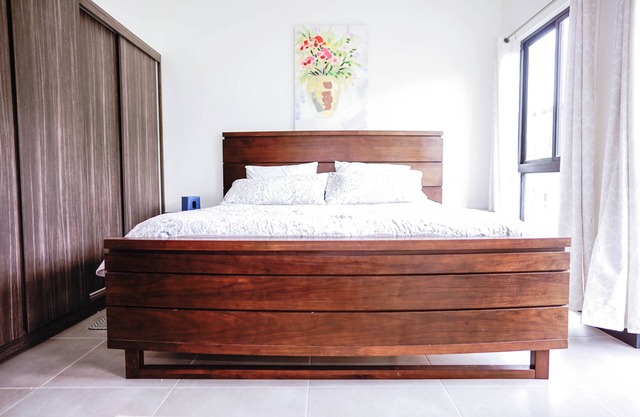 Just 5 minutes from airport with pool and guarded.