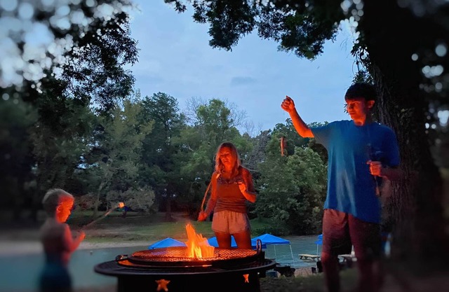 #K Son's Blue River Camp - Glamping Cabin w/2 Queen Beds