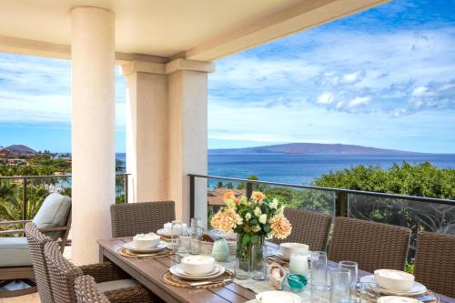 KBM Resorts FREE CAR Wailea Beach Villa Spacious 3-Bedroom Condo with Sweeping Ocean view WBV-PH412