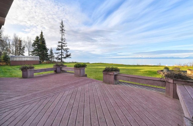 Kenai Vacation Rental with Volcano Views and Decks!