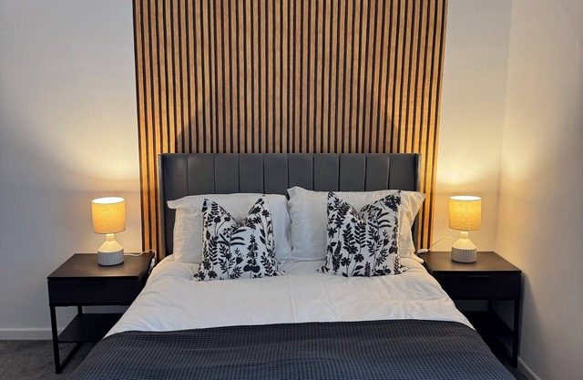 Kick back and Relax in this calm-styled space