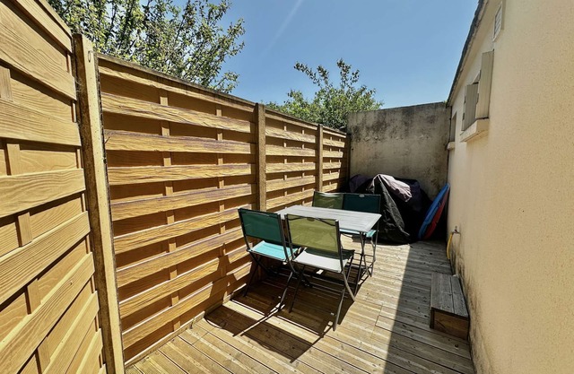 L'Émeraude, apartment with terrace near the beach