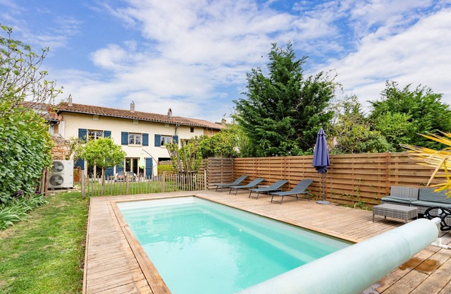 L'Oasis De Calmont - Piscine Privée