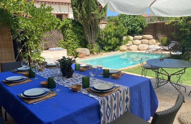 La casita del Ciprés - Charming house p/7 with Pool and private garden