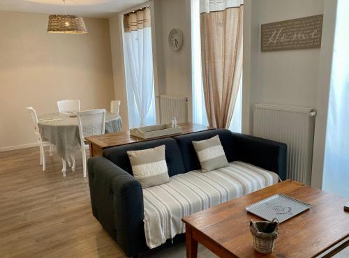 La maison Virginie appartements climatisés de 1 à 5 pers cosy central parking gratuit linge fibre proximité port lac canal piscine