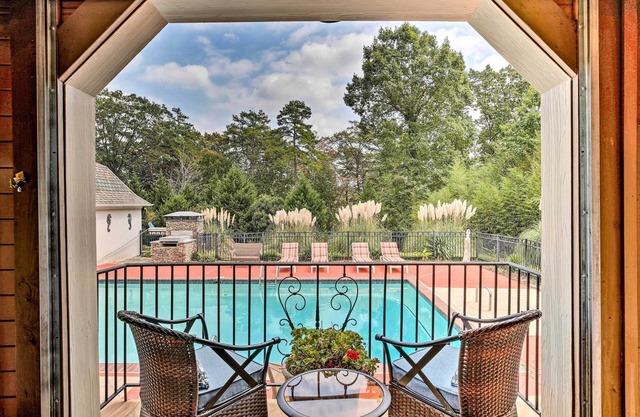Lake Allatoona Area Studio w/Pool and Views!