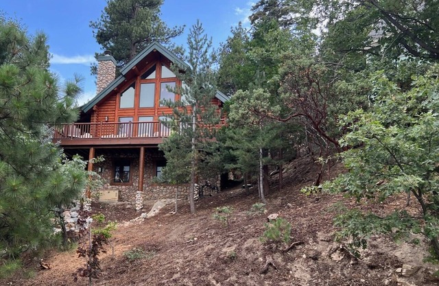 Lake Arrowhead Log Cabin Escape Surrounded by Forest!