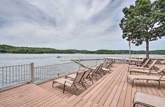 Lake View & Boat Slip: Osage Beach Retreat!