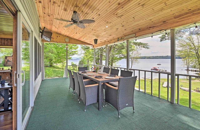 Lakefront Gloversville Home w/Beach + Dock!