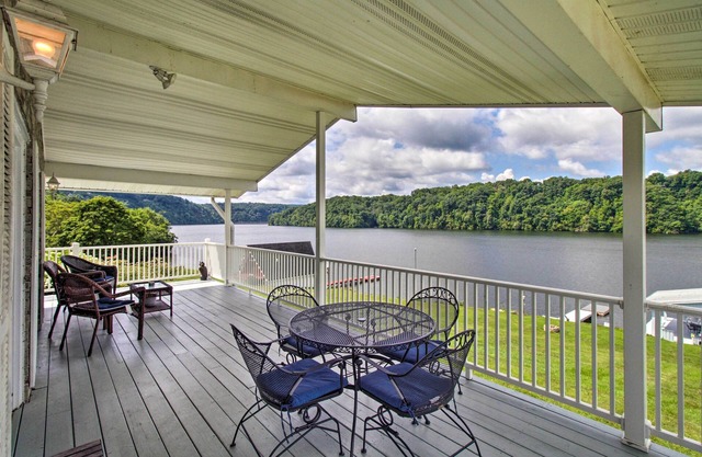 Lakefront Hiwassee Home w/Private Dock & Deck!
