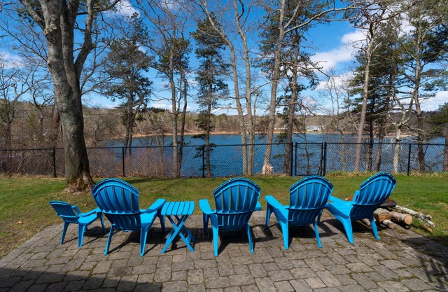 Lakefront Home with Porch, Patio and Fenced Yard - Short Drive to Beach