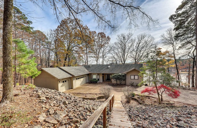 Lakefront Hot Springs Village Home w/Private Dock