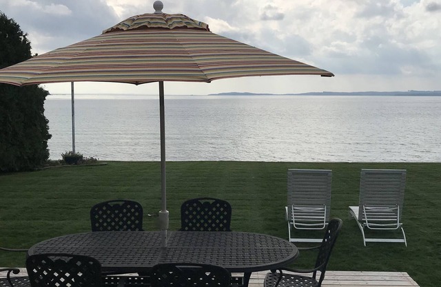 Lakefront Living at Its Best - Private Sand Beach Close to Northport Village
