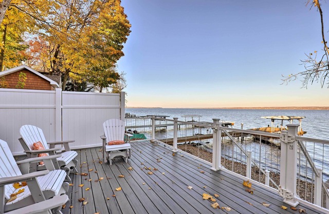 Lakefront Romulus Retreat w/Private Dock!