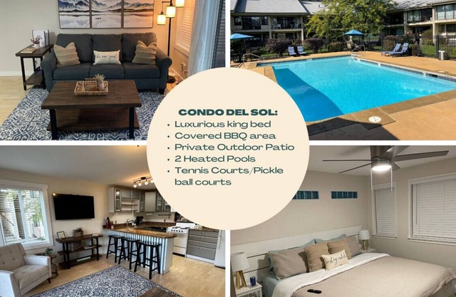 Lakeside Retreat|2 Pools|Walk to Restaurants|BBQ|Boatslip