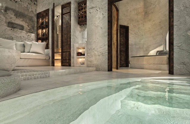 Lala White Suite with private Cinema & plunge pool jacuzzi