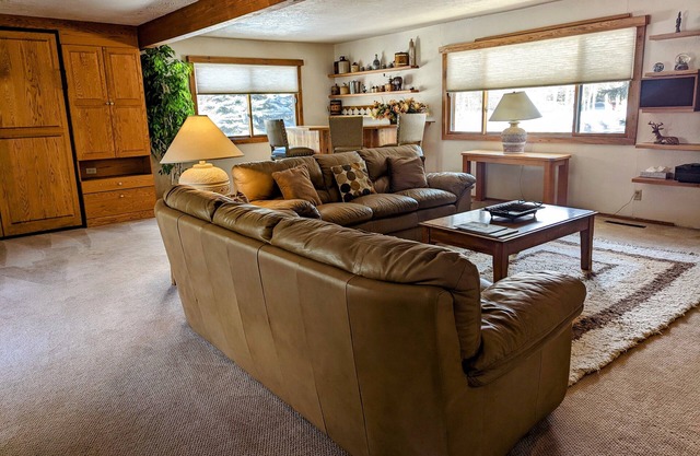 Large and spacious 2 bedroom residence. This is the best location in Ketchum!