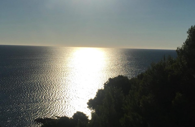 Large apartment in Franqui in Aude overlooking a park
