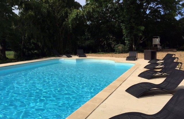 Large character house with large swimming pool