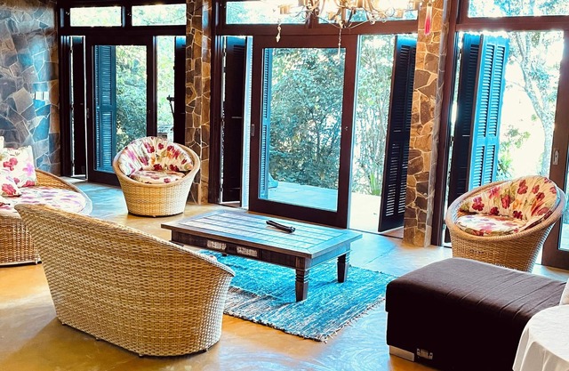 Large house on the edge of the lake, right on the sand. Privacy and comfort for up to 6