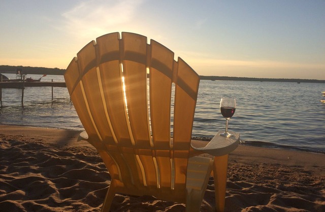 Large Otsego Lake Beach-Front Home