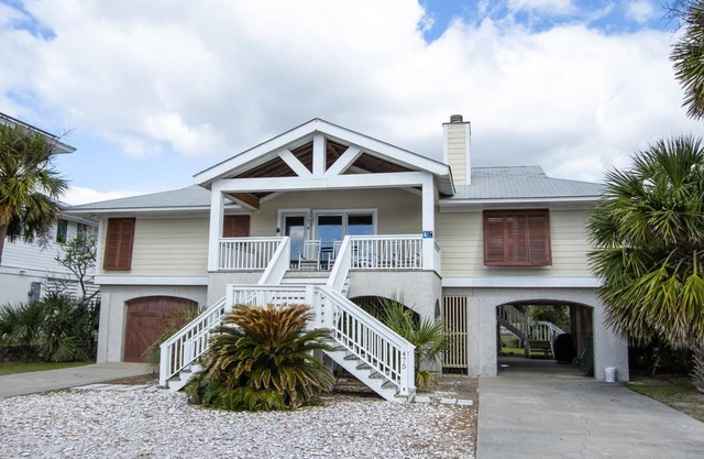 Lavish Ocean View Home w/ Private Dock, Beach & Canal Access, & WiFi