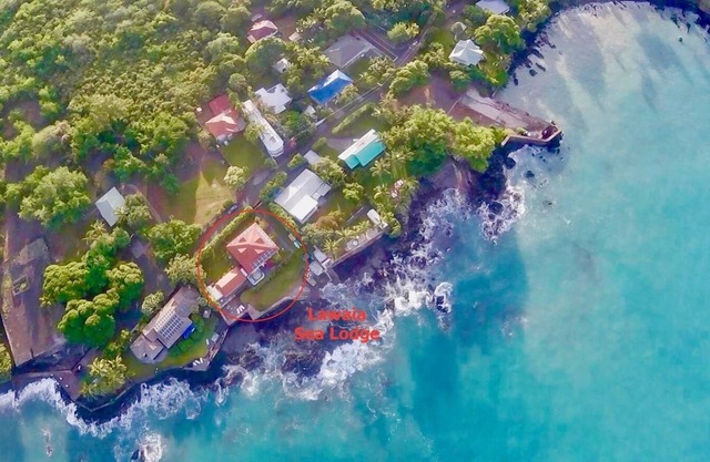 Lawai'a Sea Lodge Downstairs - Ocean Front - Hosted - KAYAKS INCLUDED