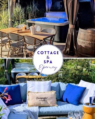 LE CEMAROSE Cottage & Spa Terrace Garden & lovely View