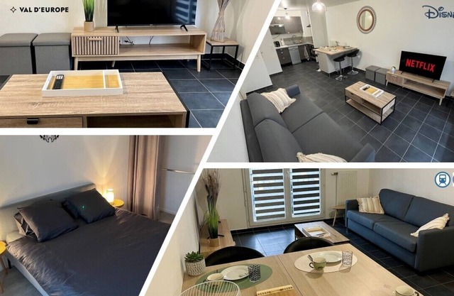 # Le Meaux 'dort II - 4 Pers/Parking Privé - Proche Disney/Paris
