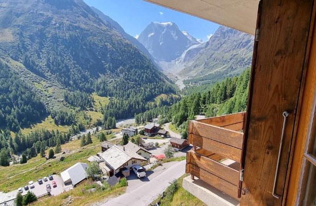 Le Panorama - Appartement 54 à Arolla face aux montagnes à 150m des pistes