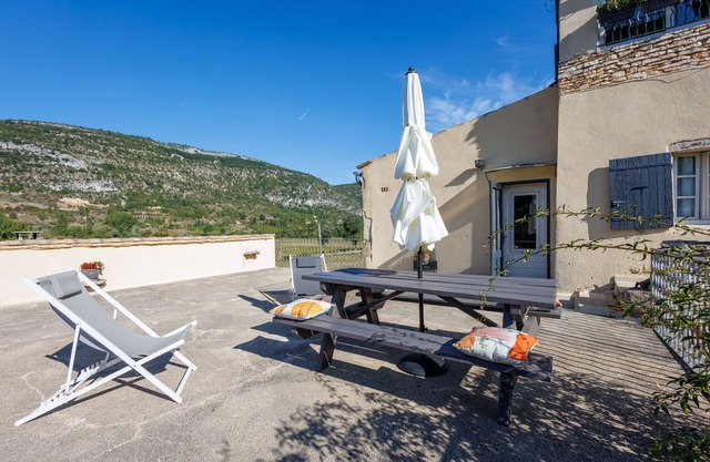 Le Viguier - Maison avec terrasse, vue montagne