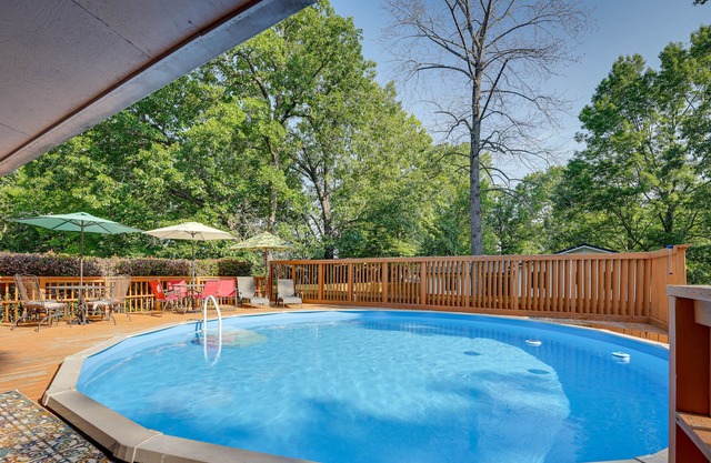 Lead Hill Vacation Rental w/ Private Pool & Yard!