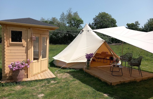 Les Atypiques de Kergomar, Tente Bell Glamping