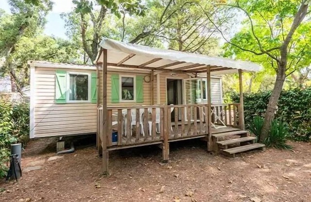 Les Fontaines Campsite* - Classic 4-room mobile home for 6 people